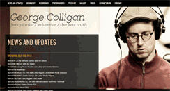 Desktop Screenshot of georgecolligan.com